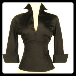 🖤Pinup couture black Lauren top 2X 🖤